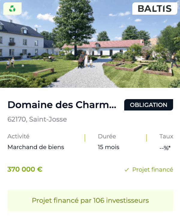 pROJET DOMAINE DES CHARMETTES BALTIS